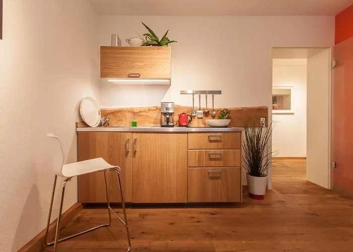 Zentrales City-apartment Mit Blick Ins Gruene